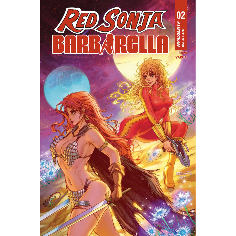 RED SONJA BARBARELLA 2 CVR B COLLETTE TURNER VAR
