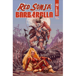 RED SONJA BARBARELLA 2 CVR C DIEGO YAPUR VAR