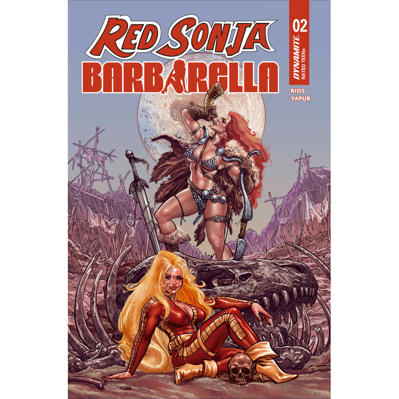 RED SONJA BARBARELLA 2 CVR C DIEGO YAPUR VAR
