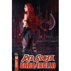 RED SONJA BARBARELLA 2 CVR D COSPLAY IVY RED SONJA VAR