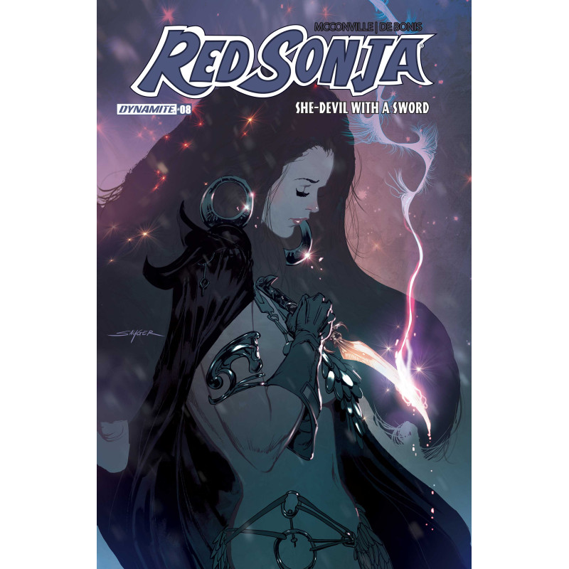 RED SONJA SHE DEVIL WITH A SWORD 8 CVR A STUART SAYGER