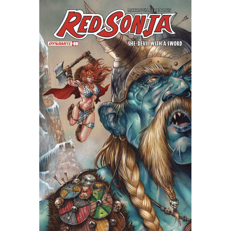 RED SONJA SHE DEVIL WITH A SWORD 8 CVR D MIKE ROOTH VAR