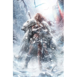 RED SONJA SOLSTICE SPECIAL 1 (ONE SHOT) CVR F FRANCESCO MATTINA LTD VIRGIN VAR