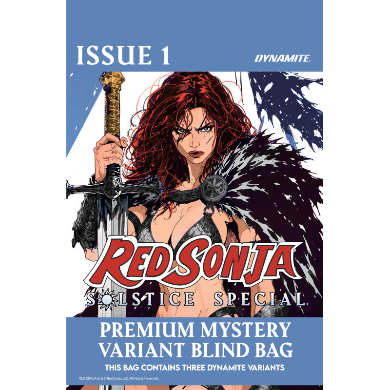 RED SONJA SOLSTICE SPECIAL 1 (ONE SHOT) CVR G PREMIUM MYSTERY BLIND BAG VAR Quantities are limited. Allocations may occur.