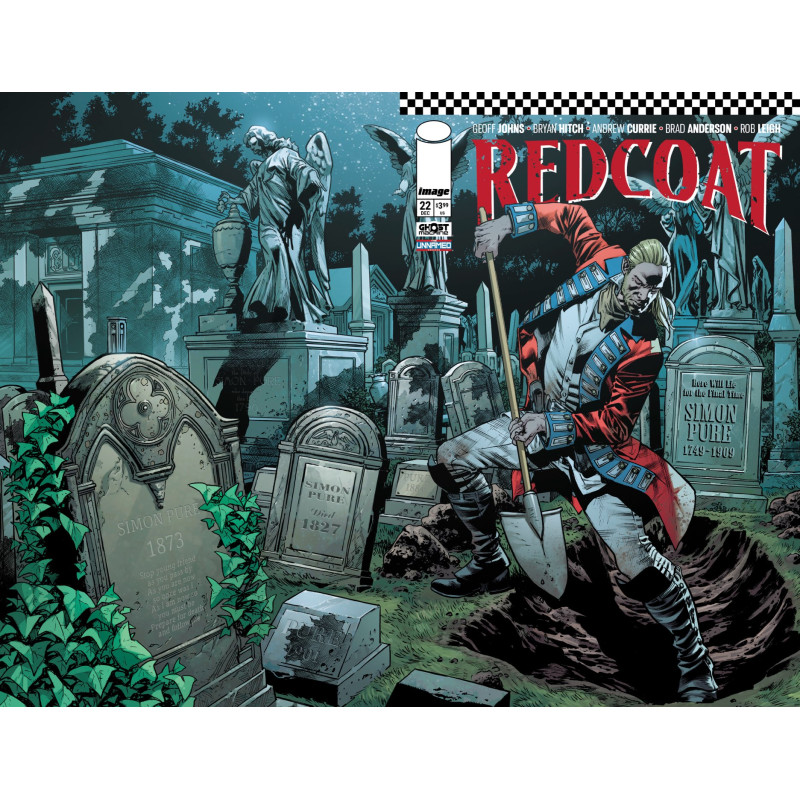 REDCOAT 22 CVR A BRYAN HITCH & BRAD ANDERSON