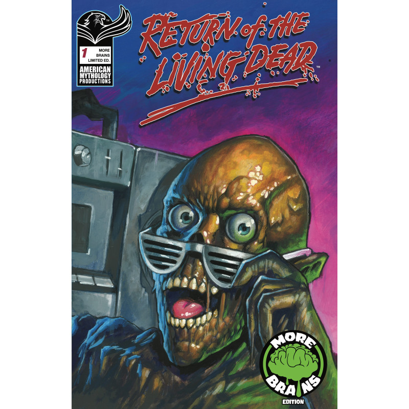 RETURN LIVING DEAD 1 PAUL MAITLAND MORE BRAINS LIMITED EDITION (MR) Limited to 250 Copies Allocations May Occur