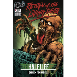 RETURN LIVING DEAD HALFLIFE 1 CVR C BUZ HASSON VAR (MR)