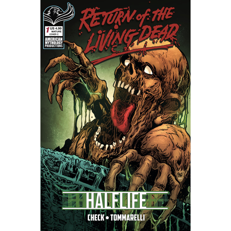 RETURN LIVING DEAD HALFLIFE 1 CVR C BUZ HASSON VAR (MR)