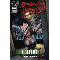 RETURN LIVING DEAD HALFLIFE 1 CVR E RICHARD BONK VAR (MR)