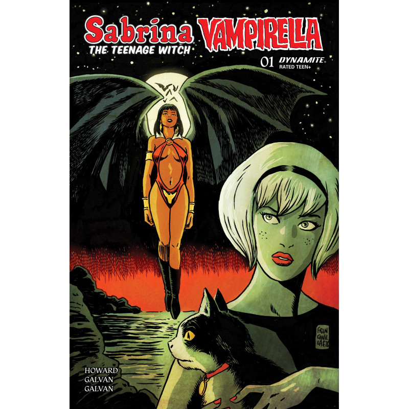 SABRINA THE TEENAGE WITCH VAMPIRELLA 1 CVR B FRANCESCO FRANCAVILLA VAR