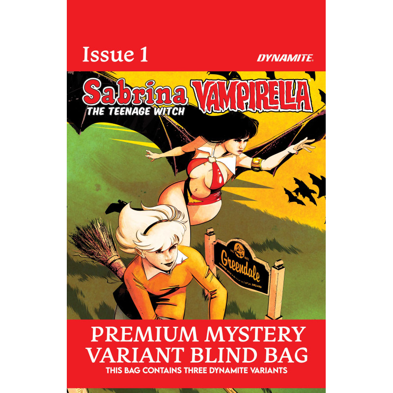 SABRINA THE TEENAGE WITCH VAMPIRELLA 1 CVR K PREMIUM MYSTERY BLIND BAG VAR Quantities are limited. Allocations may occur.