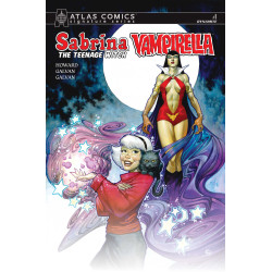 SABRINA THE TEENAGE WITCH VAMPIRELLA 1 CVR L ERIC POWELL ATLAS EDITION SIGNED BY TINI HOWARD VAR