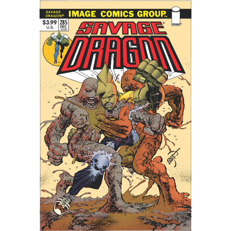 SAVAGE DRAGON 285 CVR B ERIK LARSEN RETRO VAR (MR)