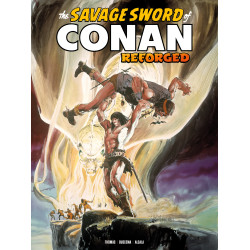 SAVAGE SWORD OF CONAN REFORGED TP VOL 02 DIRECT MARKET EDITION NEAL ADAMS CVR (MR)