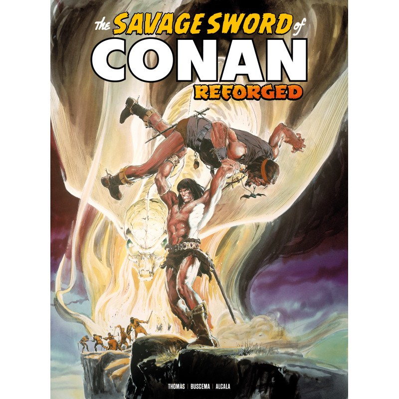 SAVAGE SWORD OF CONAN REFORGED TP VOL 02 DIRECT MARKET EDITION NEAL ADAMS CVR (MR)