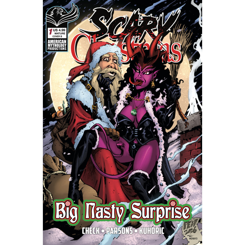 SCARY CHRISTMAS BIG NASTY SURPRISE 1 CVR B NEIL VOKES VAR (MR)