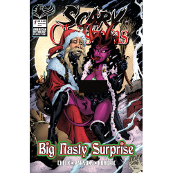 SCARY CHRISTMAS BIG NASTY SURPRISE 1 CVR C NEIL VOKES RACY VAR (MR)