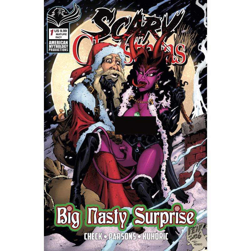 SCARY CHRISTMAS BIG NASTY SURPRISE 1 CVR C NEIL VOKES RACY VAR (MR)