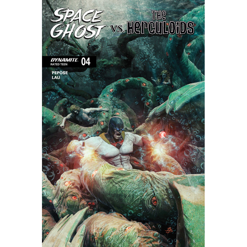 SPACE GHOST VS THE HERCULOIDS 4 CVR D BJORN BARENDS VAR