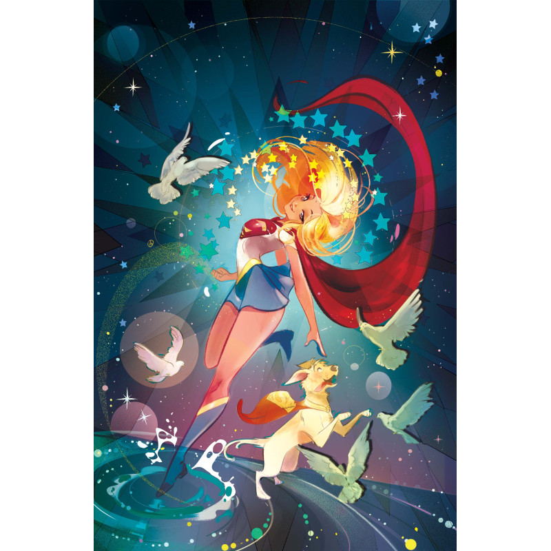 SUPERGIRL 20 CVR B NICOLETTA BALDARI CARD STOCK VAR