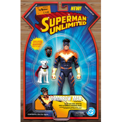 SUPERMAN UNLIMITED 20 CVR C JASON GEYER TOMORROW MAN AND KRYPTO ACTION (FIGURE) COMICS CARD STOCK VAR