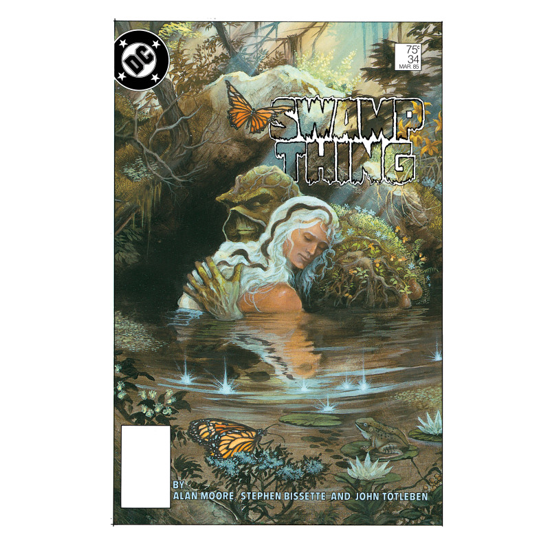 SWAMP THING 34 FACSIMILE EDITION CVR A STEPHEN BISSETTE & JOHN TOTLEBEN