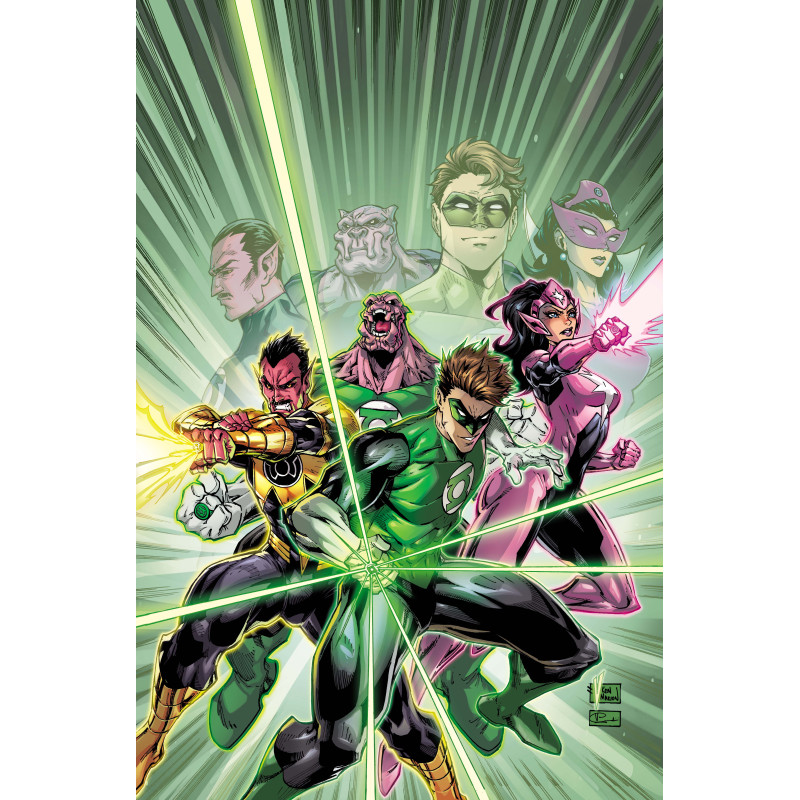 TALES OF THE GREEN LANTERN CORPS TRAINING DAY 1 (ONE SHOT) CVR A V KEN MARION
