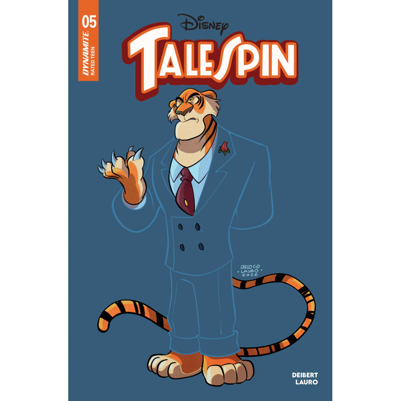 TALESPIN 5 CVR C CARLO LAURO COLOR BLEED VAR