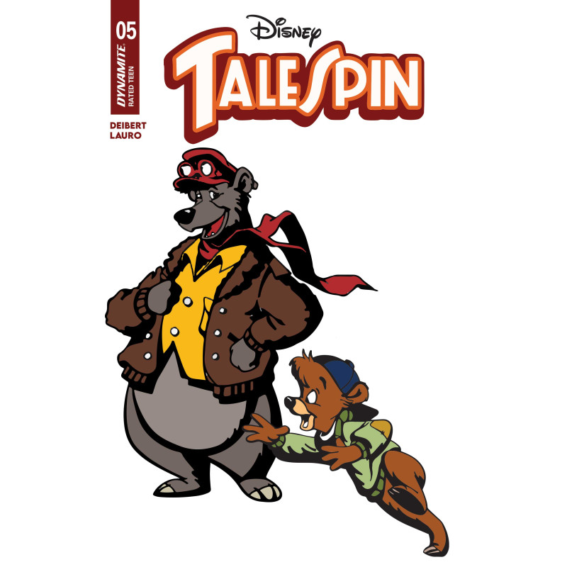TALESPIN 5 CVR D CHARACTER DESIGN ART VAR
