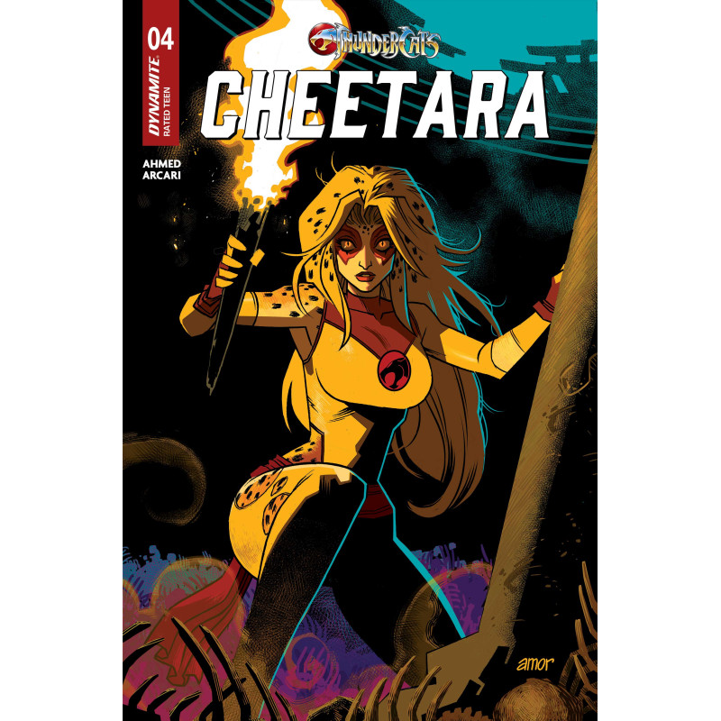 THUNDERCATS CHEETARA 4 CVR B JOHN AMOR VAR