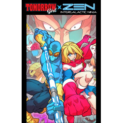 TOMORROW GIRL X ZEN INTERGALACTIC NINJA 1 (OF 2) CVR A ERWIN PRASTEYA