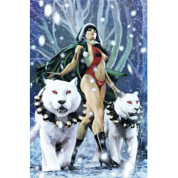 VAMPIRELLA HELLIDAY SPECIAL 2026 1 (ONE SHOT) CVR F CAT STAGGS LTD VIRGIN VAR