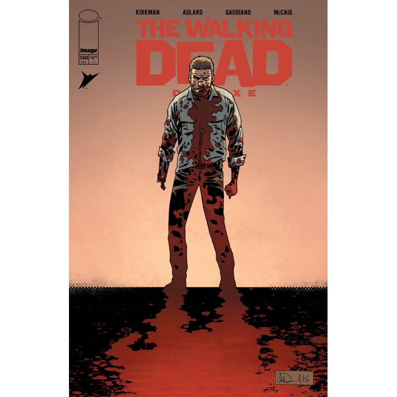 WALKING DEAD DELUXE 150 CVR B CHARLIE ADLARD & DAVE MCCAIG VAR (MR)