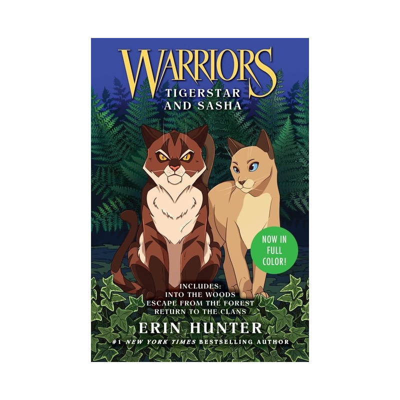 WARRIORS TIGERSTAR AND SASHA 3 IN 1 TP
