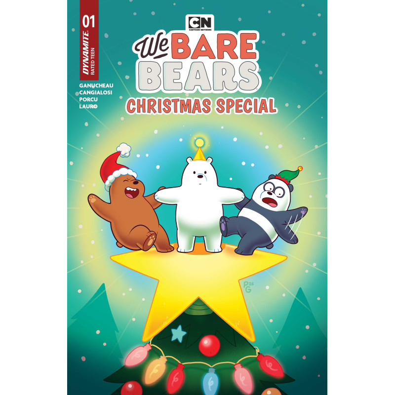 WE BARE BEARS CHRISTMAS SPECIAL 1 (ONE SHOT) CVR A PAULINA GANUCHEAU