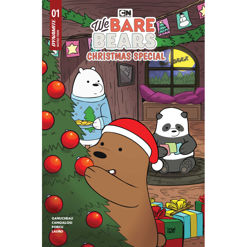 WE BARE BEARS CHRISTMAS SPECIAL 1 (ONE SHOT) CVR B DREW MOSS VAR