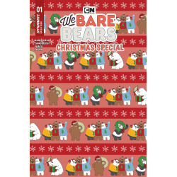 WE BARE BEARS CHRISTMAS SPECIAL 1 (ONE SHOT) CVR C WRAPPING PAPER VAR