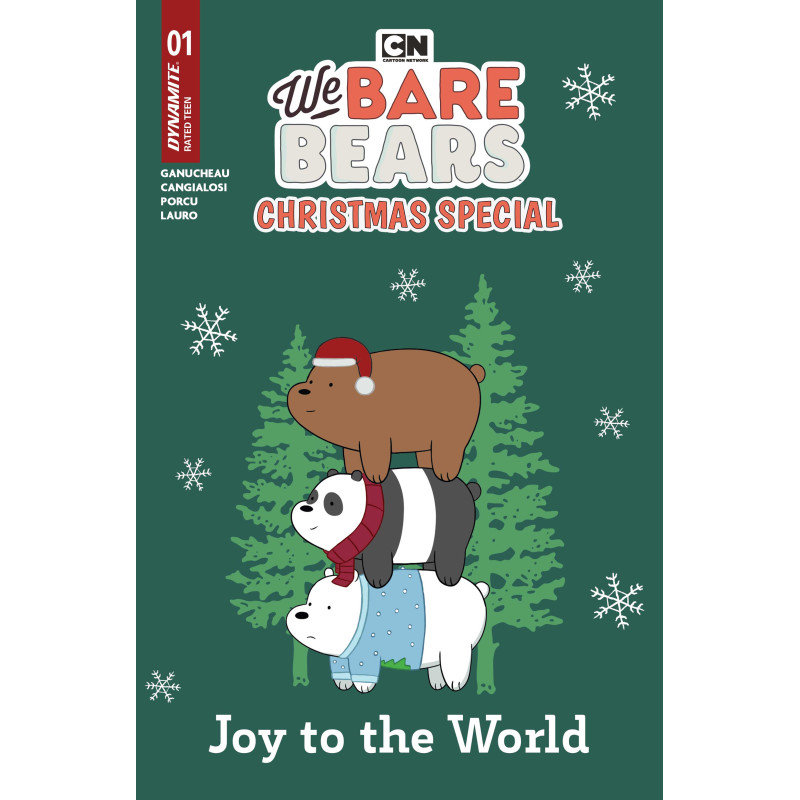 WE BARE BEARS CHRISTMAS SPECIAL 1 (ONE SHOT) CVR D GREETING CARD VAR