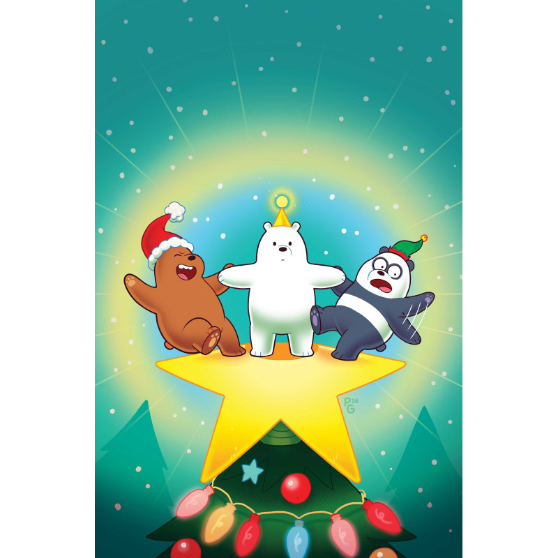 WE BARE BEARS CHRISTMAS SPECIAL 1 (ONE SHOT) CVR F PAULINA GANUCHEAU LTD VIRGIN VAR