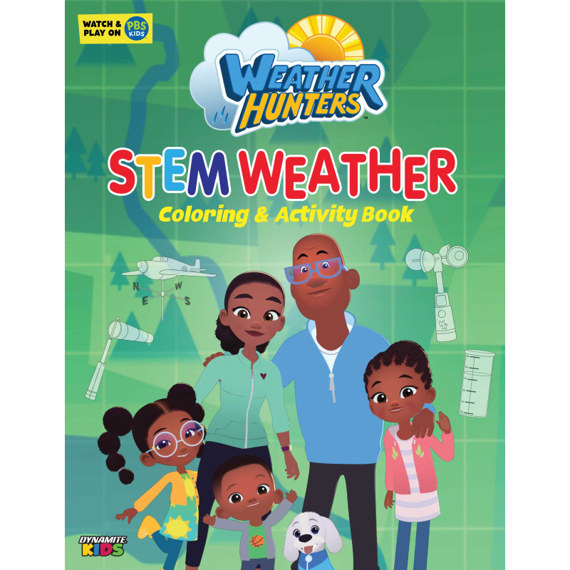 WEATHER HUNTERS STEM WEATHER COLORING & ACTIVITY BOOK TP