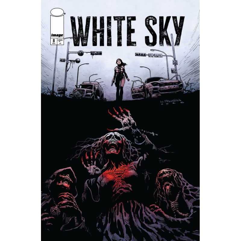 WHITE SKY 8 CVR A MARCELO FRUSIN (MR)