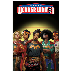 WONDER WOMAN 40 CVR D JAMIE HEWLETT CARD STOCK VAR