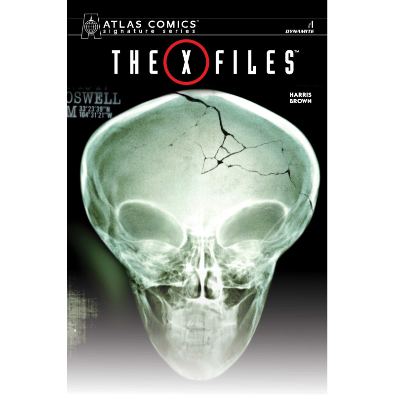 X FILES (2026) 1 CVR I ROSWELL PHOTO ATLAS EDITION SIGNED BY JOE HARRIS VAR
