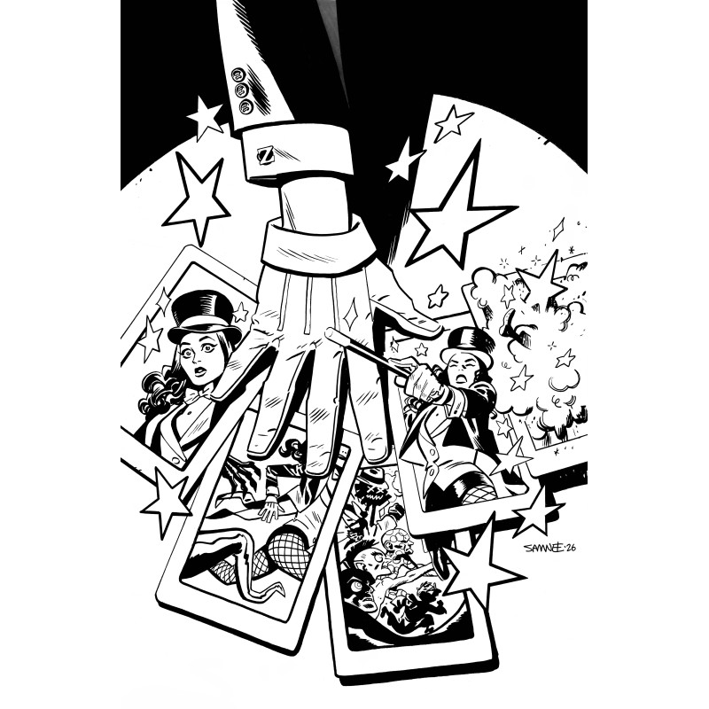 ZATANNA 9 CVR B CHRIS SAMNEE CARD STOCK VAR