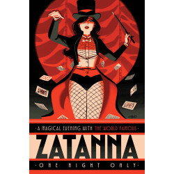 ZATANNA 9 CVR D MICHAEL CHO CARD STOCK VAR