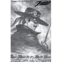 ZORRO ANNUAL 1 VARIANT D (BONACORSI B&W)