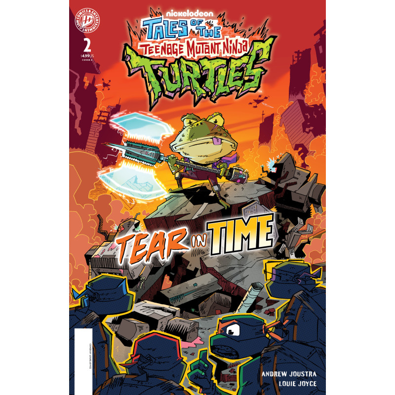 TALES OF THE TEENAGE MUTANT NINJA TURTLES: TEAR IN TIME 2 COVER A (JOYCE)