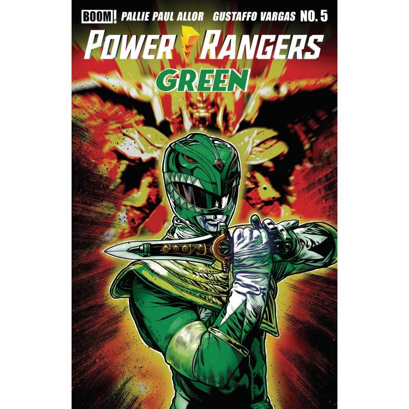 POWER RANGERS GREEN 5 A MAIN (DRESSED, HARRIS)