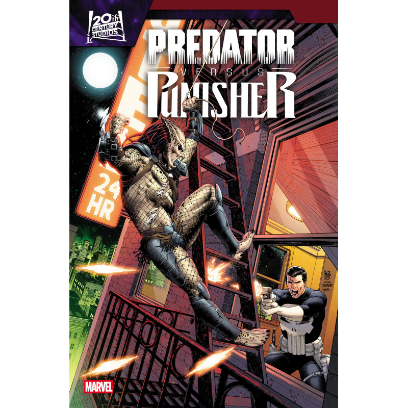 PREDATOR VS. PUNISHER 2 COVER B PAULO SIQUEIRA HOMAGE VARIANT