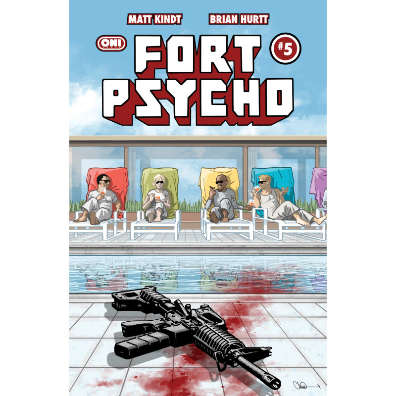 FORT PSYCHO 5 COVER C CHARLIE ADLARD VAR